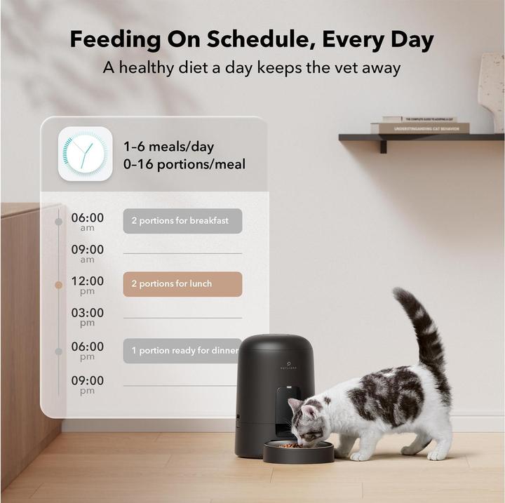 Actual product image Petlibro Automatic cat food (2 l)