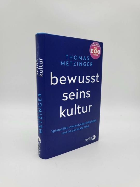 Actual product image Bewusstseinskultur (German, Thomas Metzinger, 2023)