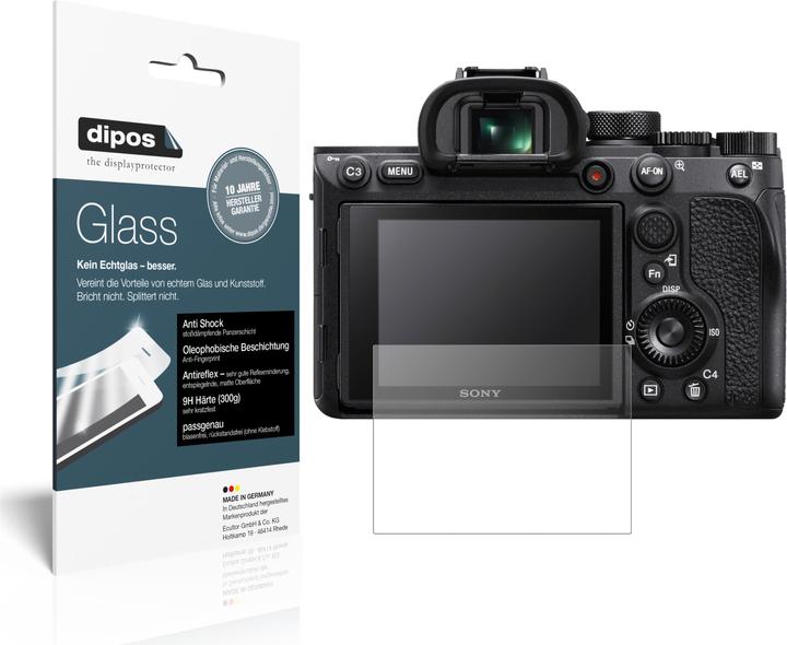 Actual product image Dipos Screen Protector Anti-Shock (Screen protector, A7R IV)