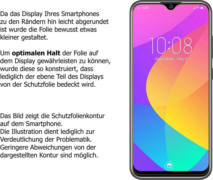 Immagine prodotto Dipos Pellicola Protettiva Antiriflesso (5 Pezzo/i, Oukitel Y4800)
