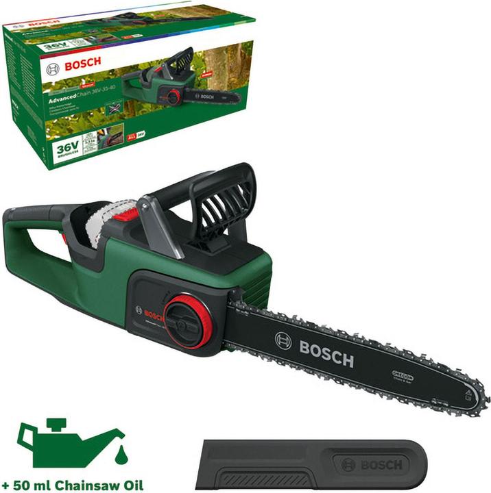 Produktbild Bosch Home & Garden AdvancedChain 36V-35-40 (Akku Kettensäge)
