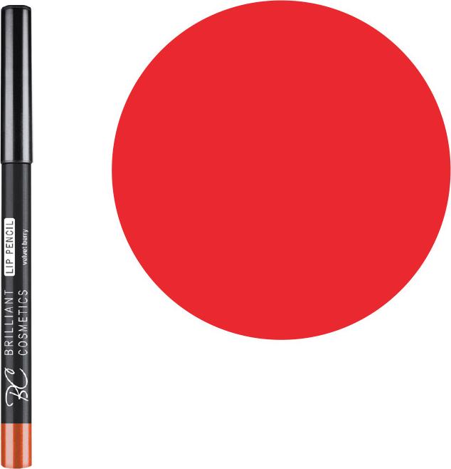 Produktbild Brilliant Cosmetics BC Lip Pencil true red 02 (True Red)