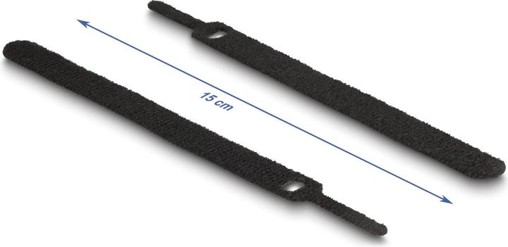 Actual product image Delock Velcro cable tie (Velcro cable ties, 150 mm, 10 pcs.)