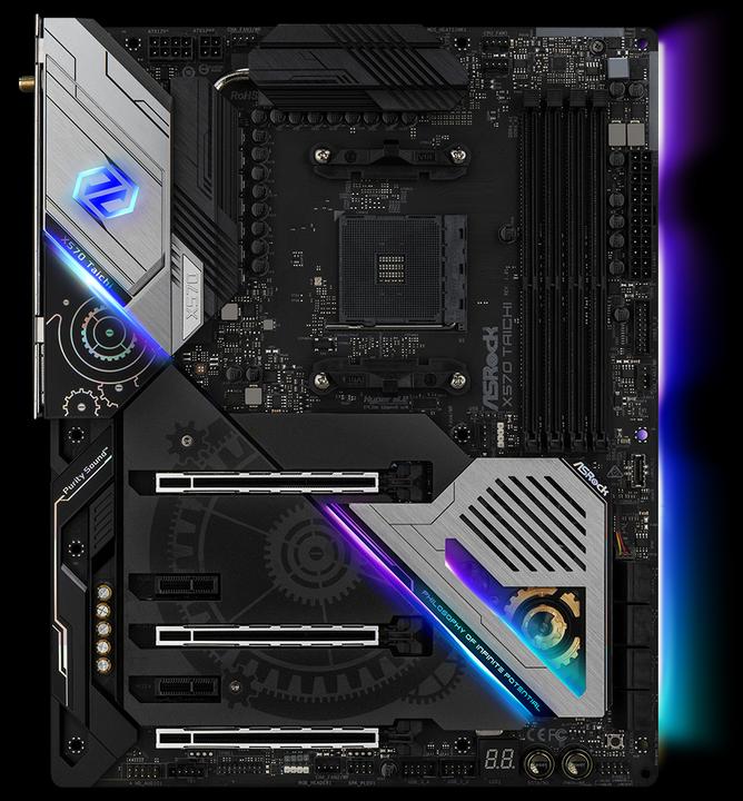 Actual product image AsRock X570 Taichi (AM4, AMD X570, ATX)