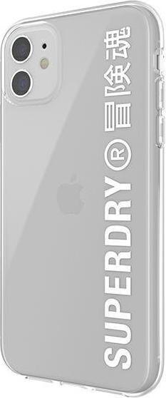 Produktbild Superdry Hülle Clear Case transparent mit Logoaufdruck (Apple iPhone 11)
