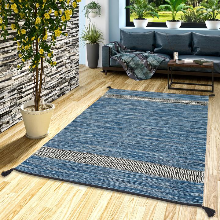 Image du produit Pergamon Tapis en coton naturel Kilim Toskana (200 x 300 cm)