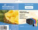 Actual product image MediaRange Ink cartridges, for HP® No. 920 series, with chip, set of 4 (PBK, PC, PM, Y)