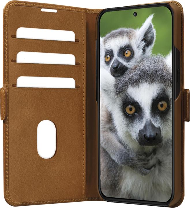 Actual product image dbramante1928 Book Cover Copenhagen Galaxy A55 5G Tan (Samsung Galaxy A55)