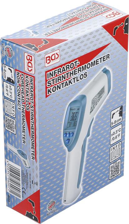Actual product image BGS Forehead thermometer contactless, infrared for People + Object Measurement 0 - 100° (Forehead, Non-contact)