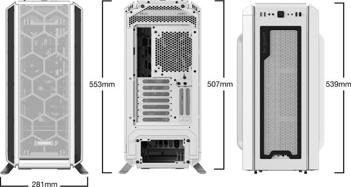 Actual product image be quiet! Silent Base 802 (ATX, mATX, Mini-ITX, E-ATX)