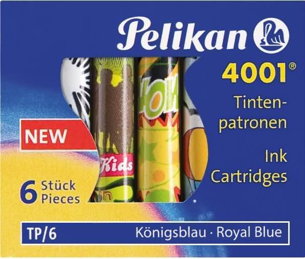 Pelikan 4001 Tp/6 (Füllertinte, Blau)