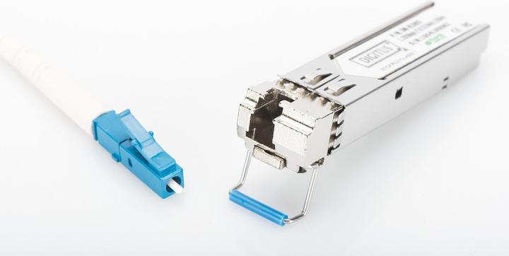 Produktbild Digitus 1.25 Gbps BiDi WDM SFP Module Up to 20km with DDM support Singlemode LC Simplex Connector 1000Bas...