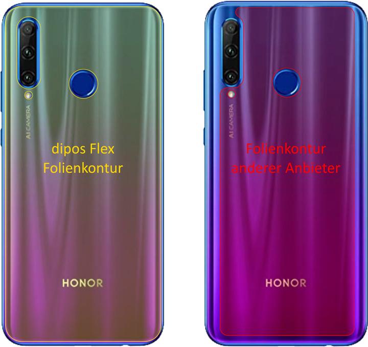 Produktbild Dipos Displayschutzfolie Full-Cover 3D (2 Stück, Honor 20e)
