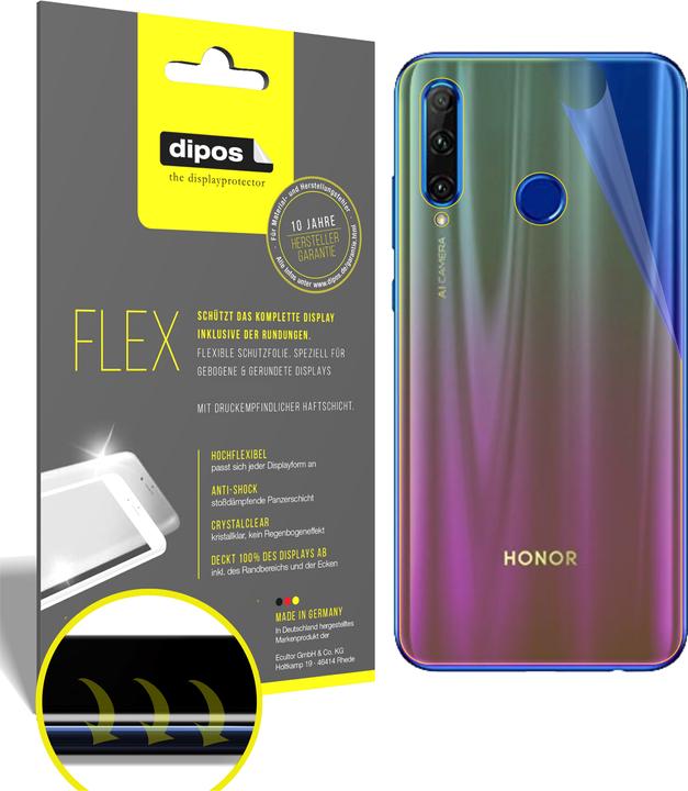 Produktbild Dipos Displayschutzfolie Full-Cover 3D (2 Stück, Honor 20e)