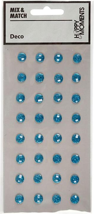 Actual product image Creativ Company Rhinestones blue, 32pcs.