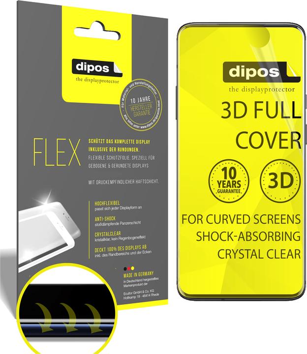 Actual product image Dipos Screen Protector Full-Cover 3D (3 Piece, OnePlus 7T Pro McLaren Edition)