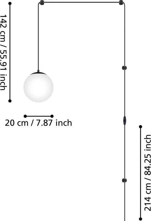 Actual product image EGLO RONDO 3 (E27)