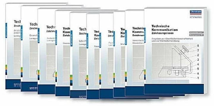 Produktbild Technische Kommunikation Zeichnungslesen. Paket Lernprogramm (Deutsch, Hartmut Hampe, 2003)