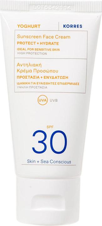 Korres Yoghurt Sunscreen Face Cream SPF 30 (Sonnencreme, SPF 30, 50 ml)