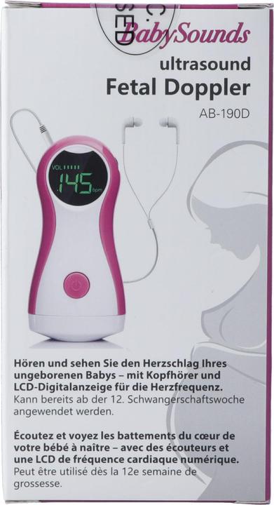 Actual product image Babysounds Fetal Doppler with headphones (Fetal Doppler)
