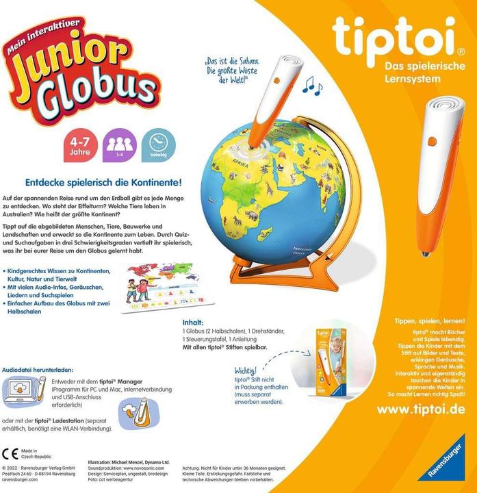 Produktbild tiptoi Jun.Globus '22 (Deutsch)