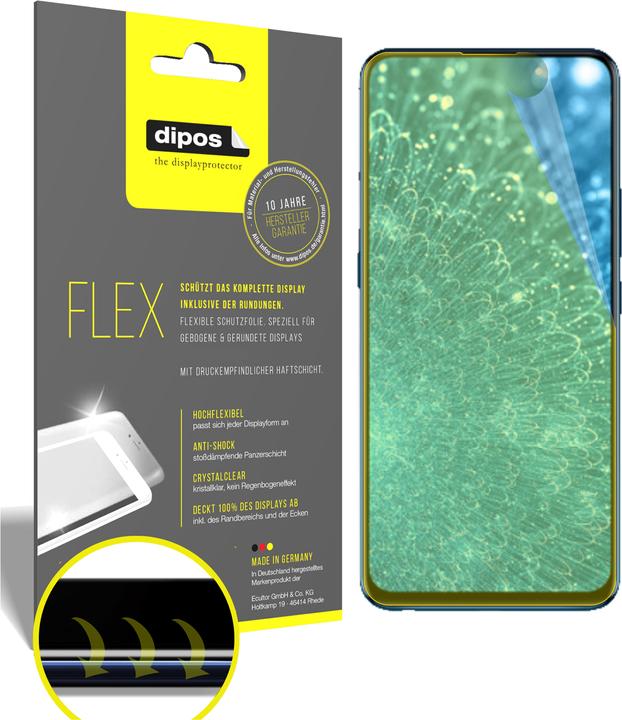 Produktbild Dipos Displayschutzfolie Full-Cover 3D (3 Stück, Vivo S1)