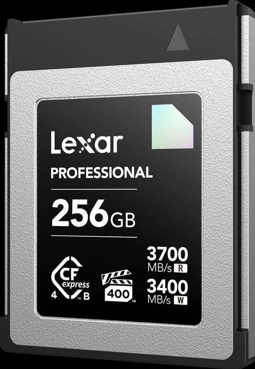 Produktbild Lexar CFexpress PRO 4.0 Type B DIAMOND Series 256GB - R3700/W3400MB/s - VPG400 (256 GB, CFexpress Typ B)