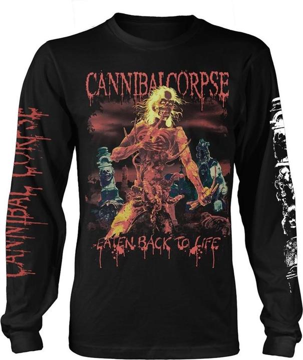Actual product image Cannibal Corpse Unisex Adult Eaten Back To Life Long-Sleeved T-Shirt (XL)