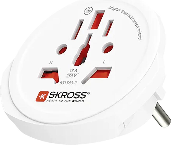 Produktbild Skross Länderstecker World to Europe