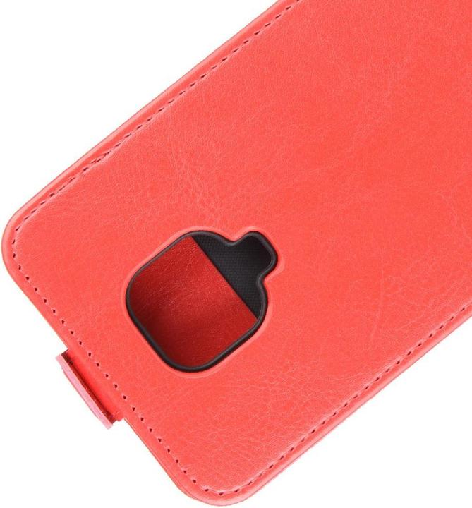 Image du produit Cover-Discount Xiaomi Redmi Note 9 Pro - Étui Flip classique Vertical Rouge (Xiaomi Redmi Note 9 Pro Max, Xiaomi Redmi Note 9S, Xiaomi Redmi Note 9 Pro)