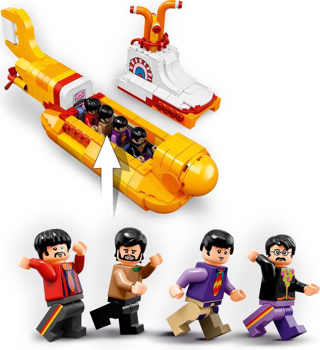 Image du produit LEGO Idées Yellow Submarine (21306, LEGO Ideas, LEGO difficiles à trouver)