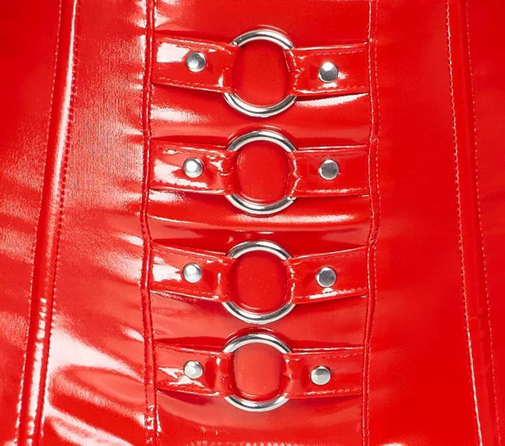 Produktbild Black Level Strapsgürtel aus Lack (S)