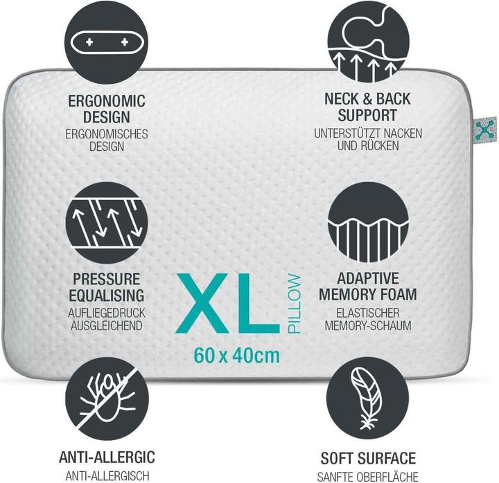 Immagine prodotto Smartsleep Comfort XL (60 x 40 x 13,5 cm)