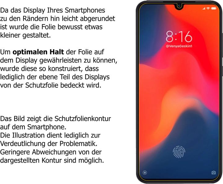 Actual product image Dipos Screen Protector Anti-Shock (1 Piece, Mi 9 SE)