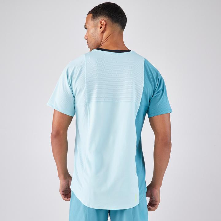 Immagine prodotto Kuikma Herren Padel T-Shirt atmungsaktiv - Dry blau (S)