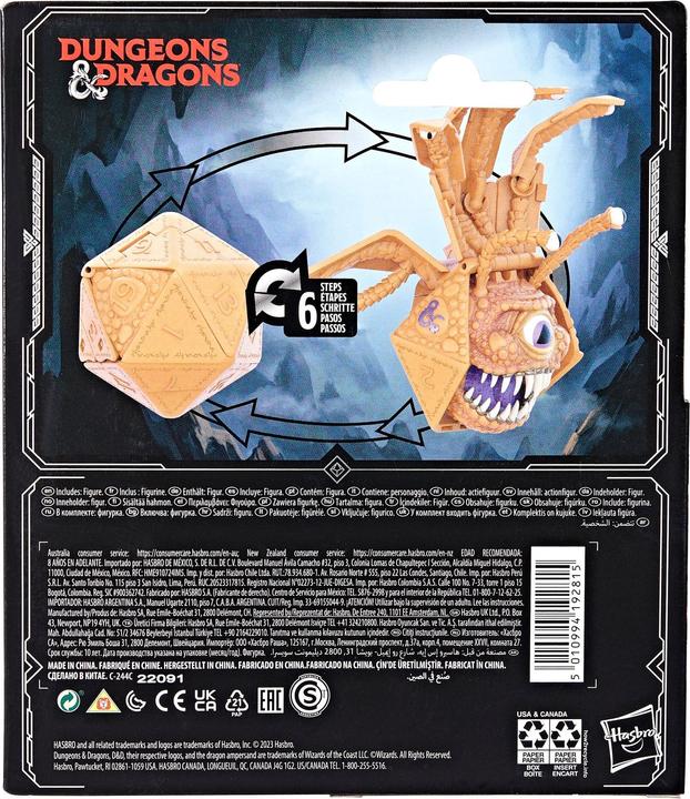Produktbild Dungeons & Dragons Dicelings Betrachter, D&D Beholder Drachenspielzeug zum Sammeln, Action-Figur