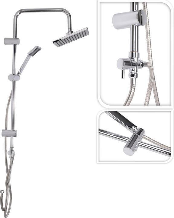 Image du produit Bathroom Solutions Kit de douche à effet pluie (2 Types de jets)