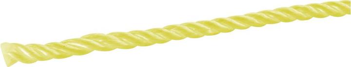 Actual product image Dönges Fibre rope made of polypropylene, 24 mm, yellow, twisted, impregnated (0.02 m)