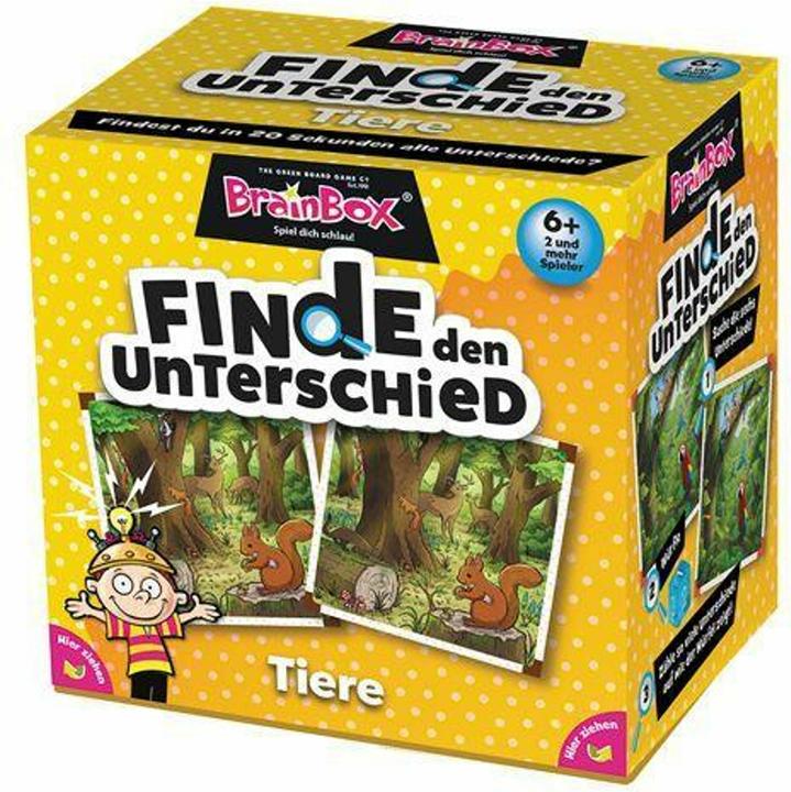 Image du produit Brainbox Trouver la différence - Animaux (Allemand)