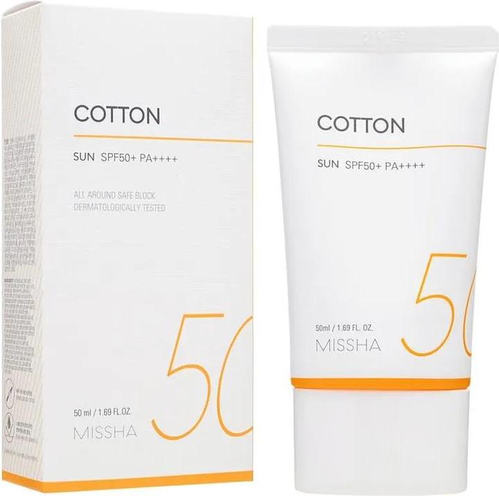 Produktbild Missha All Around Safe Block Cotton Sun (Sonnencreme, SPF 50, 50 ml)
