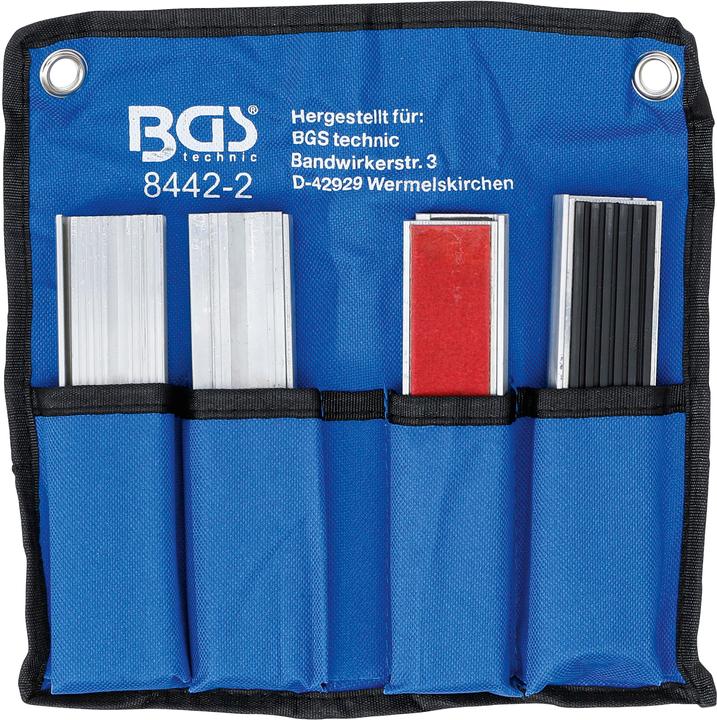 Image du produit BGS Jeu de mors de protection pour étau aluminium 150 mm 8 pièces (150 mm)