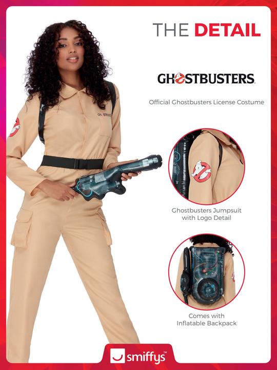 Produktbild Smiffys Ghostbusters - Uniform (44, 45, 46)