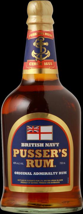 Actual product image Pusser's Rum British Navy (1 x 70 cl)