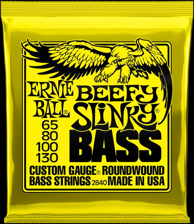 Ernie Ball Slinky Beefy (4 x, Bass, 0.13")