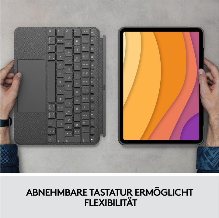 Immagine prodotto Logitech Combo Touch (CH, iPad Air 2020 (4. Gen), iPad Air 2022 (5a generazione))