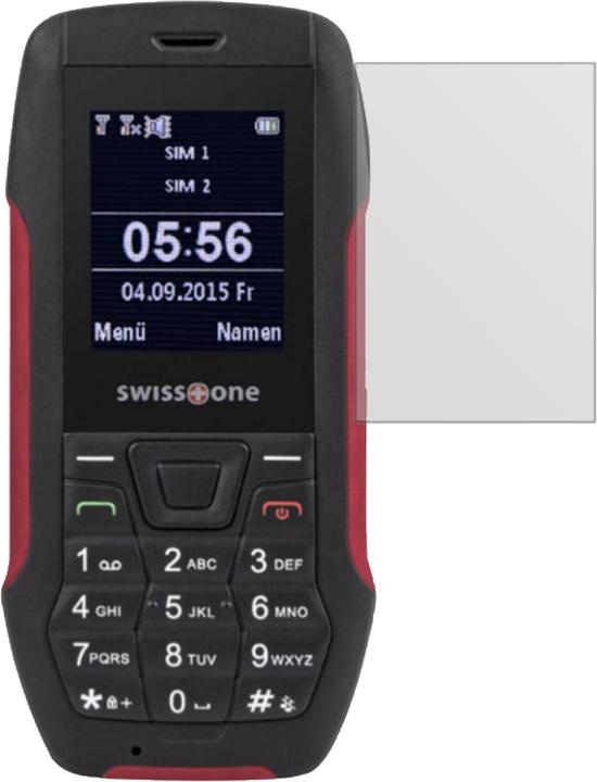 Produktbild Dipos Displayschutzfolie Antireflex (5 Stück, Swisstone SX 567)