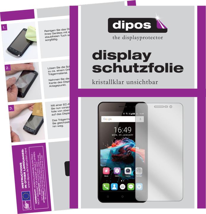 Produktbild Dipos Displayschutzfolie Crystalclear (2 Stück, Denver SDQ-52001G)