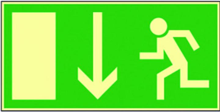 Energy Label Werkstarck Photoluminescent rescue signs