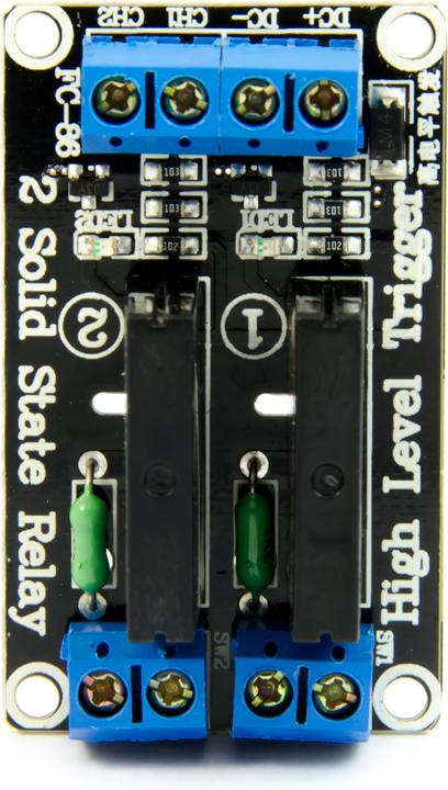 Produktbild Purecrea 2-Kanal Solid State Relais Modul 5V
