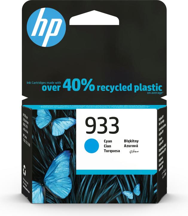 Actual product image HP 933 Original Ink Cartridge (C)